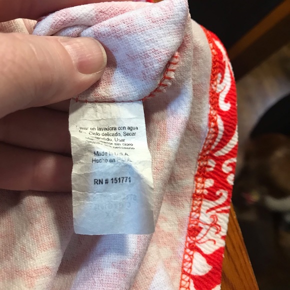 Gilli/ModCloth red sleeveless dress, size 3X - Picture 7 of 7